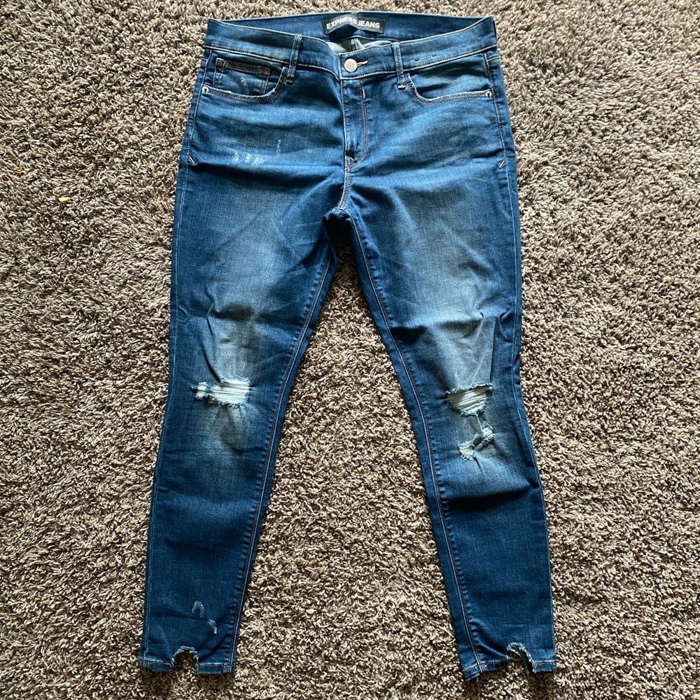 Express Mid Rise Ankle Legging NWOT